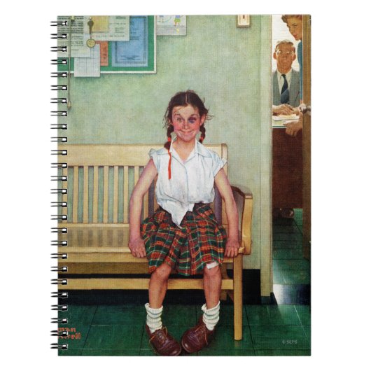 Shiner of Buiten de Kantoor van Opdrachtgever Notitieboek (Voorkant)