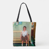 Shiner of Buiten de Kantoor van Opdrachtgever Tote Bag (Achterkant)
