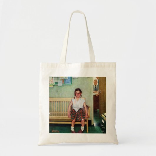 Shiner of Buiten de Kantoor van Opdrachtgever Tote Bag (Voorkant)