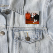 Shiner's beste halloween vierkante button 5,1 cm (In situ)