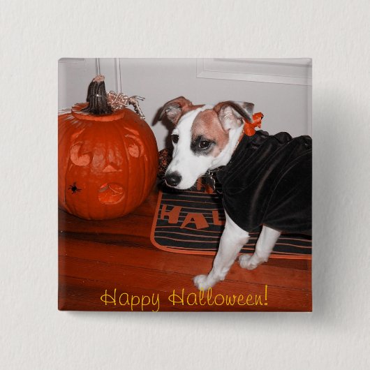Shiner's beste halloween vierkante button 5,1 cm (Voorkant)