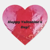 Shiney en Red Hart Sticker (Voorkant)