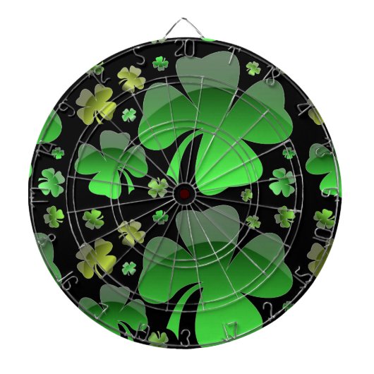 Shiney Shamrocks Dartbord (Voorkant)