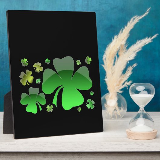 Shiney Shamrocks Fotoplaat (Zijkant)