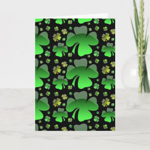 Shiney Shamrocks Kaart