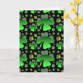 Shiney Shamrocks Kaart (Gele Bloem)