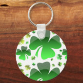 Shiney Shamrocks Sleutelhanger (Voorkant)