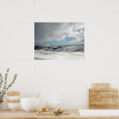 Shing Tor Winter Briefkaart Poster (Keuken)