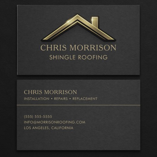 Shingle Roofing Visitekaartje