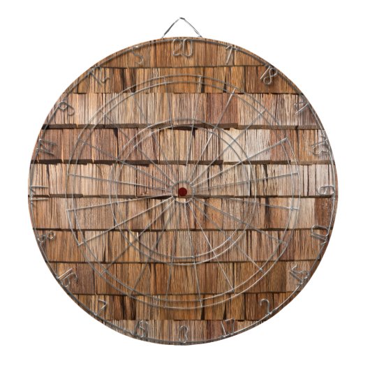 Shingle Wood Dartbord (Voorkant)