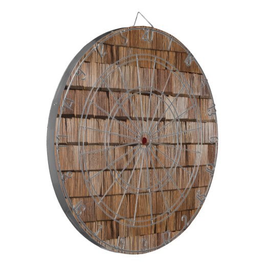 Shingle Wood Dartbord (Voorkant Links)
