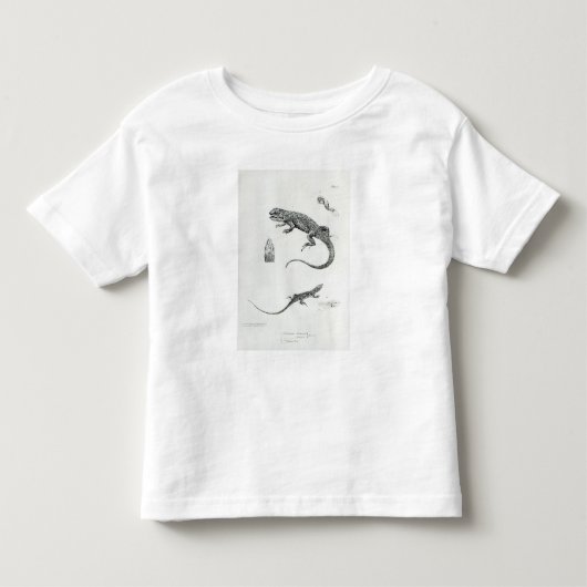 Shingled Iguana Kinder Shirts (Voorkant)