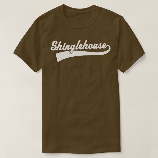 Shinglehouse PA Pennsylvania Potter County Oswago T-shirt (Design voorkant)