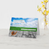 Shingles krijgt een goed slakkenpak groener pasta kaart (Gele Bloem)