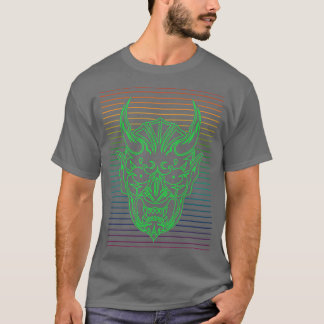 Shinigami Japanse Maskerlijnen 12 T-shirt
