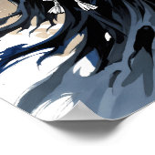 Shinigami Sumi-e Art Poster (Hoek)