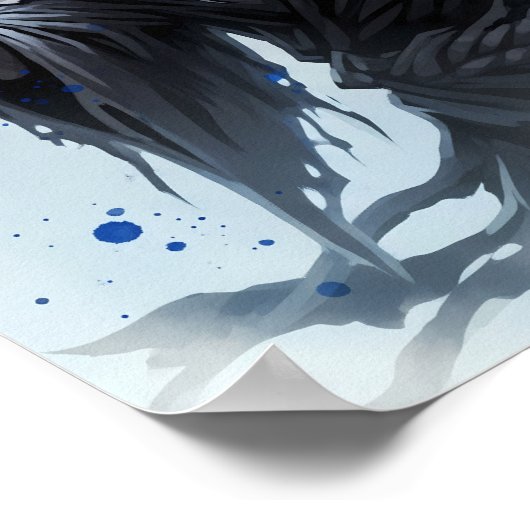 Shinigami Sumi-e Art Poster (Hoek)