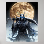 Shinigami Sumi-e Art Poster (Voorkant)