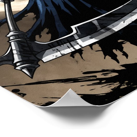 Shinigami Sumi-e Art Poster (Hoek)