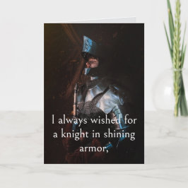 SHINING ARMOR - JUBILEUM KAART