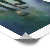 "Shining Armor" Knight Waterverf Poster (Hoek)