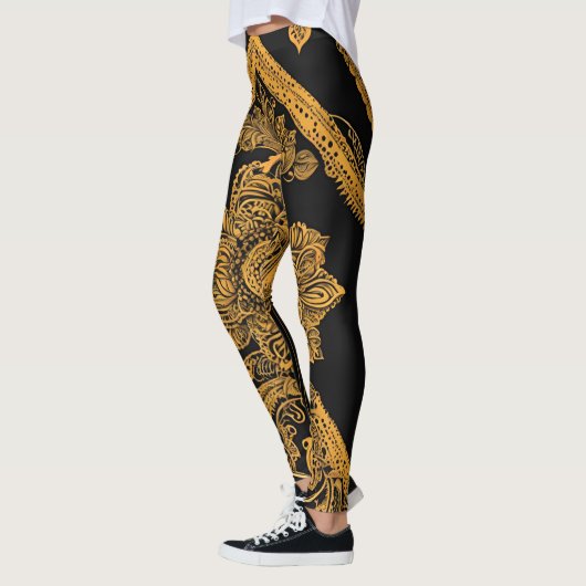 Shining Bee AI art Leggings (Links)