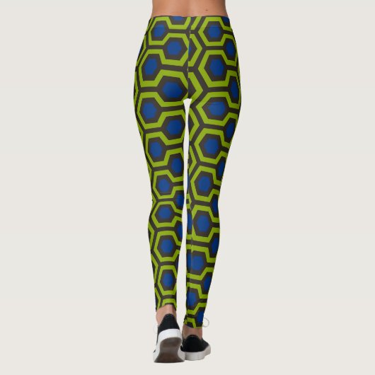 Shining Blue Leggings (Achterkant)