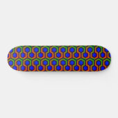 Shining Blue Persoonlijk Skateboard (Horizontaal)