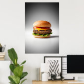 Shining Cheeseburger Poster (Thuiskantoor)