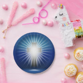 Shining Cross Papieren Bordje (Feest)