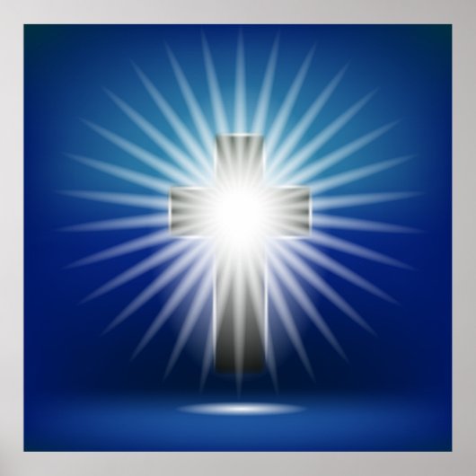 Shining Cross Poster (Voorkant)