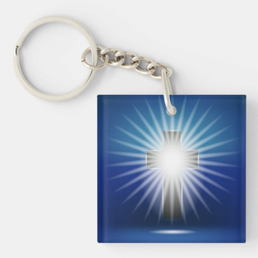 Shining Cross Sleutelhanger (Voorkant)