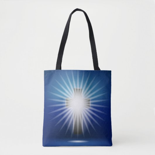Shining Cross Tote Bag (Voorkant)