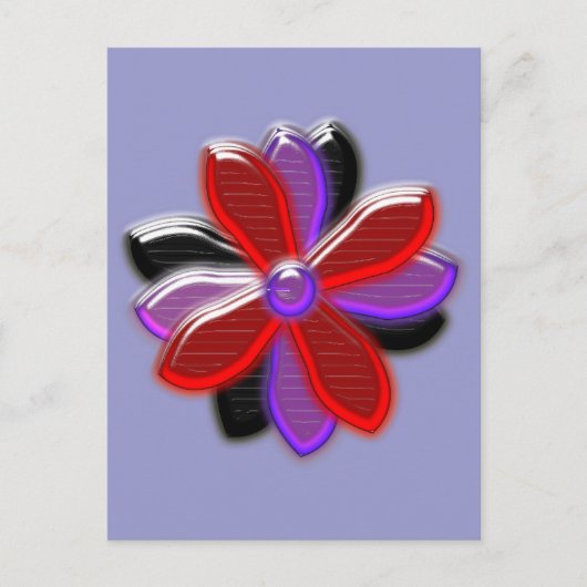 Shining Daisy Flower Briefkaart (Voorkant)