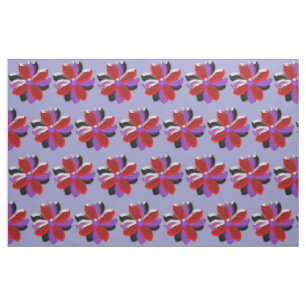 Shining Daisy Flower Floral Patterned Craft Fabric Stof