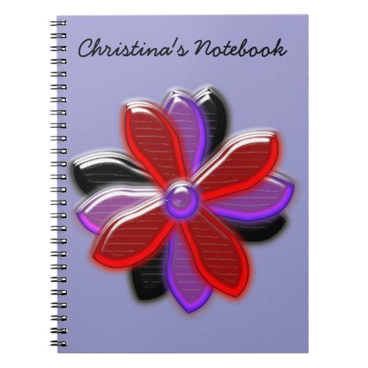Shining Daisy Flower  Notitieboek (Voorkant)
