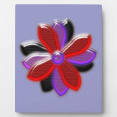 Shining Daisy Flower Plaque Fotoplaat (Voorkant)