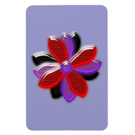 Shining Daisy Flower Premium Magnet Magneet (Verticaal)