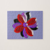Shining Daisy Flower Puzzle Legpuzzel (Horizontaal)