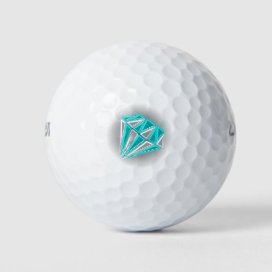 Shining Diamond Golfballen (Voorkant)