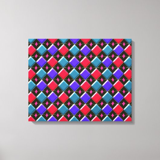 Shining Diamonds Canvas Pri Afdruk (Voorkant)