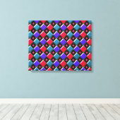Shining Diamonds Canvas Pri Afdruk (Insitu (Houten vloer))