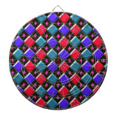 Shining Diamonds Creëer Uw Eigen Dart Board Dartbord (Voorkant)