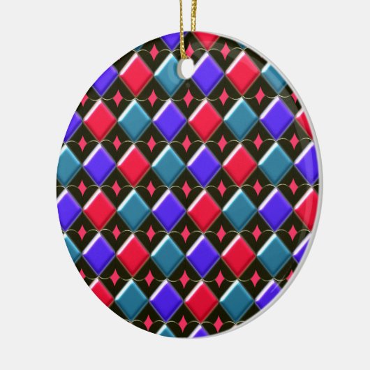 Shining Diamonds Pendant Keramisch Ornament (Links)