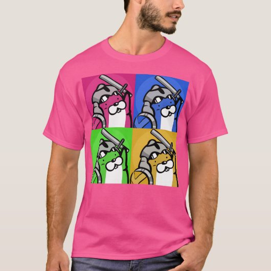 Shining Force Yoghurt Pop Art T-shirt (Voorkant)