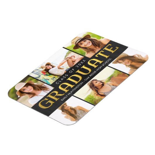 Shining Future Afstuderen Aankondigingsmagneet Magneet (Linkerzijde)