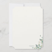 Shining Glory Foto Religieuze Uitnodiging (Achterkant)