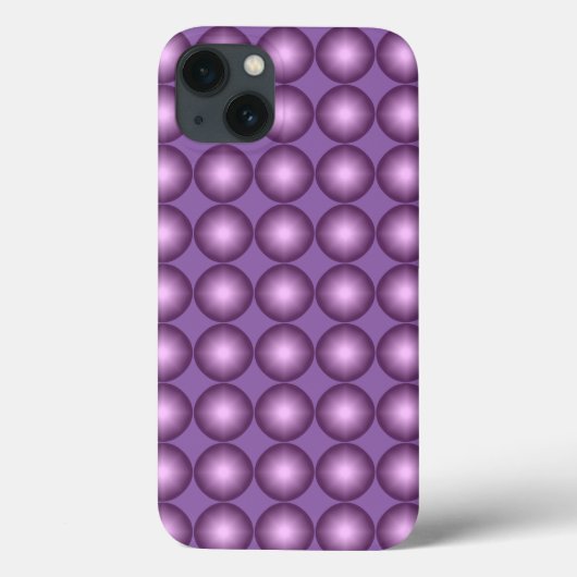 Shining Lavender Polka Dot Case-Mate iPhone Case (Achterkant)