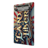 "Shining Liberty" Mini Klembord (Angled2)