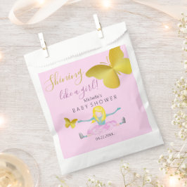 Shining Like A Girl Waterverf Illustratie Bedankzakje